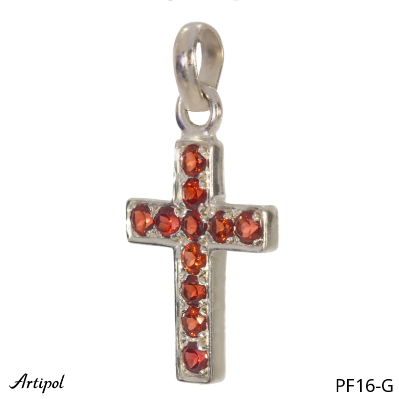 Pendant PF16-G with real Garnet