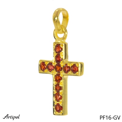 Pendentif PF16-GV en Grenat véritable