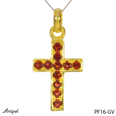 Pendentif PF16-GV en Grenat véritable