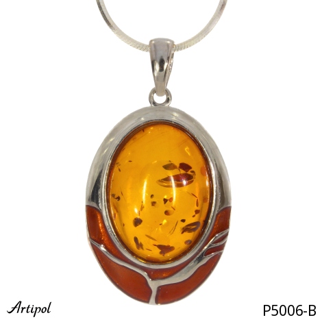 Pendentif P5006-B en Ambre véritable