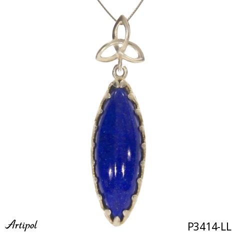 Wisiorek P3414-LL z Lapisem lazuli