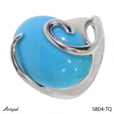 Ring 5804-TQ with real Turquoise
