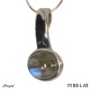 Pendentif P3809-LAB en Labradorite véritable