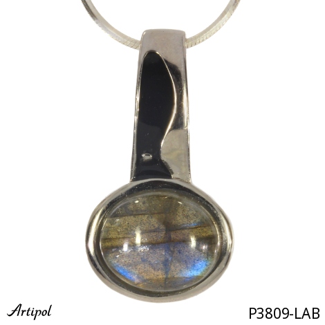 Wisiorek P3809-LAB z Labradorytem