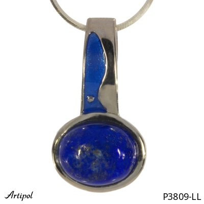 Pendant P3809-LL with real Lapis lazuli