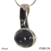 Pendant P3809-ON with real Black Onyx