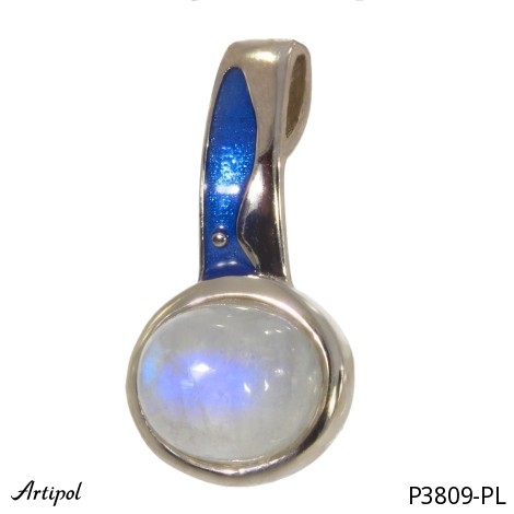 Wisiorek P3809-PL z Kamieniem księżycowym