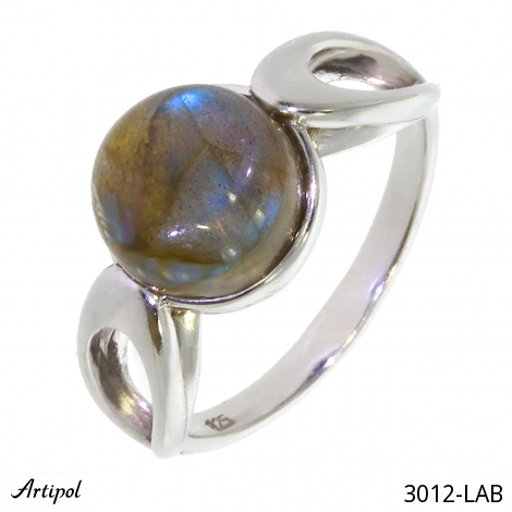 Bague 3012-LAB en Labradorite véritable