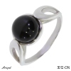 Bague 3012-ON en Onyx noir véritable