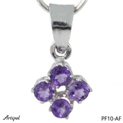 Pendant PF10-AF with real Amethyst faceted
