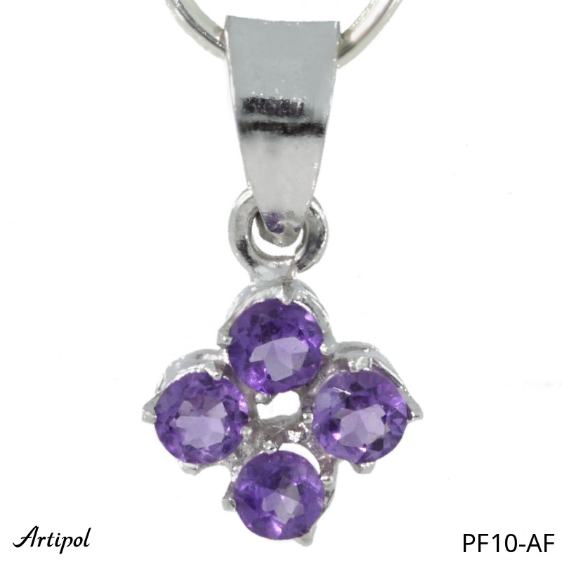 Pendant PF10-AF with real Amethyst