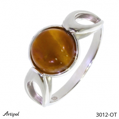 Ring 3012-OT with real Tiger Eye