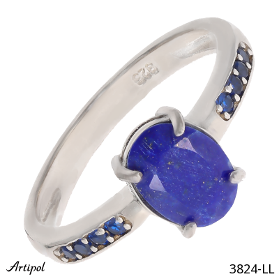 Ring 3824-LL mit echter Lapis Lazuli