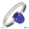 Ring 3824-LL with real Lapis lazuli