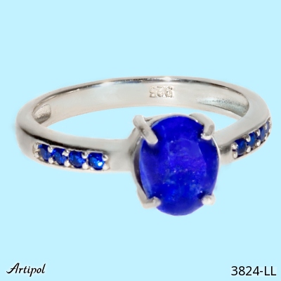 Pierścionek 3824-LL z Lapisem lazuli