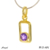 Anhänger PF01-AFV mit echter Amethyst