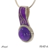 Anhänger P3417-A mit echter Amethyst