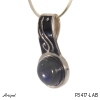 Pendentif P3417-LAB en Labradorite véritable