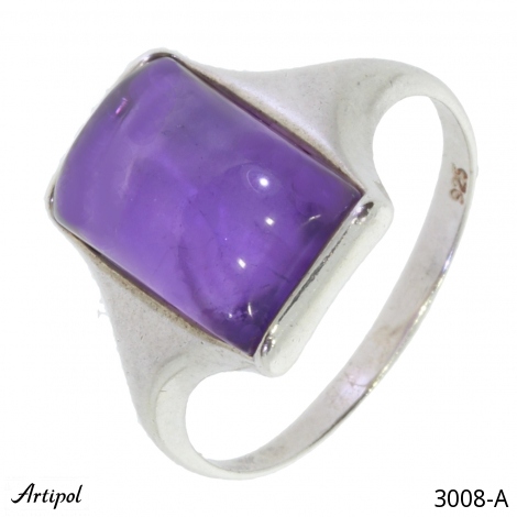 Bague 3008-A en Améthyste véritable
