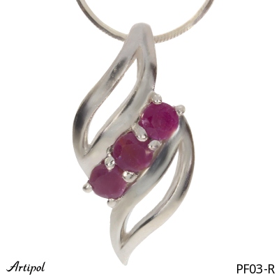 Pendant PF03-R with real Ruby