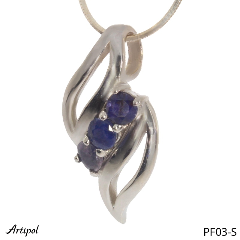 Pendant PF03-S with real Sapphire