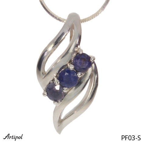 Pendant PF03-S with real Sapphire