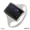 Ring 3008-ON mit echter Schwarzem Onyx