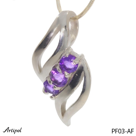 Pendentif PF03-AF en Améthyste véritable