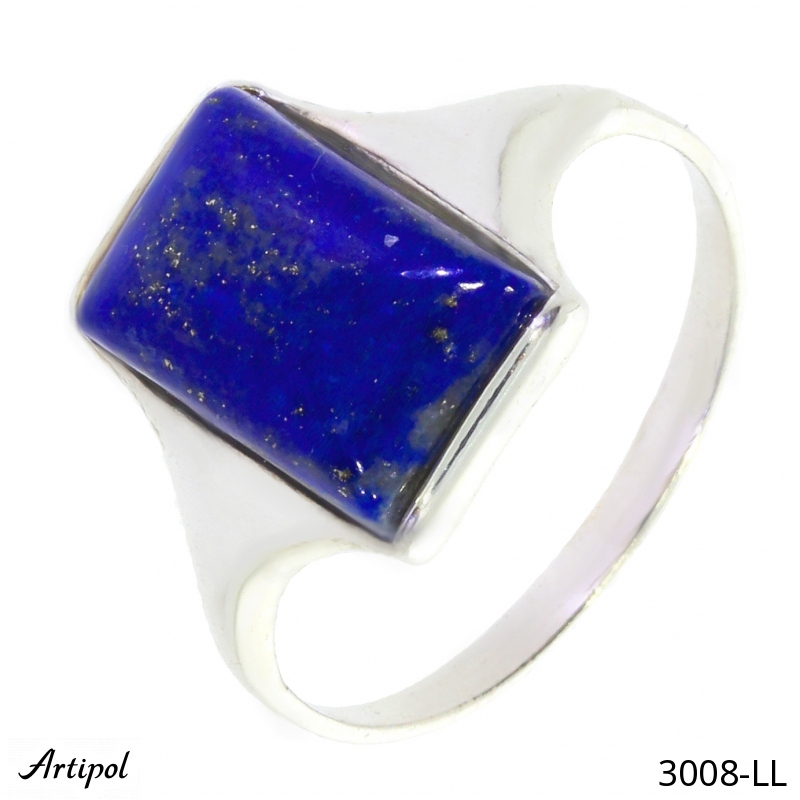 Ring 3008-LL with real Lapis lazuli