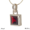 Pendentif PF07-G en Grenat véritable