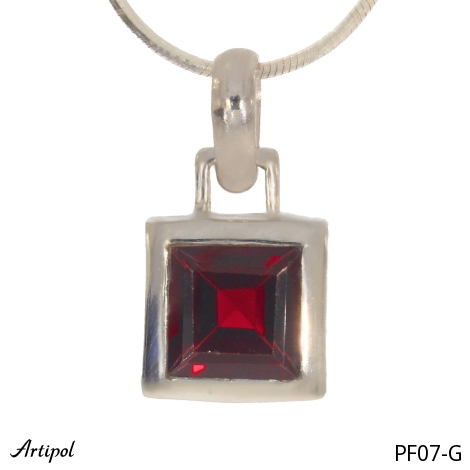 Pendentif PF07-G en Grenat véritable
