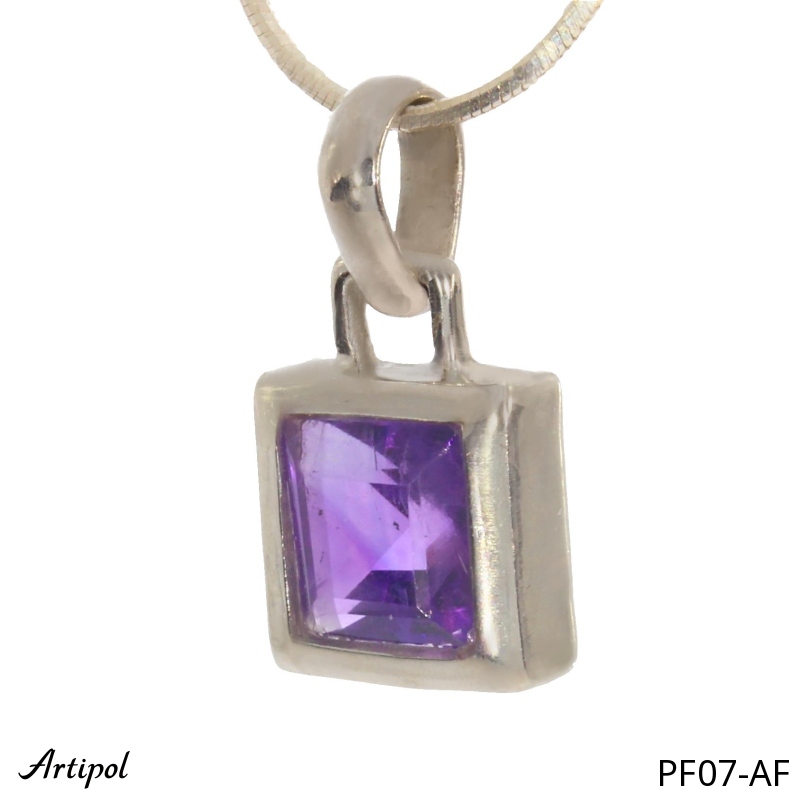 Pendentif PF07-AF en Améthyste véritable