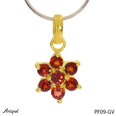 Anhänger PF09-GV mit echter Granat