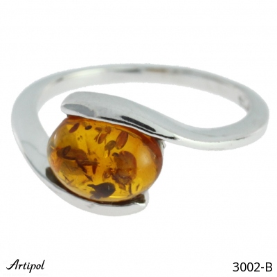 Ring 3002-B with real Amber