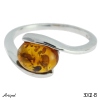 Bague 3002-B en Ambre véritable