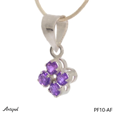 Pendant PF10-AF with real Amethyst