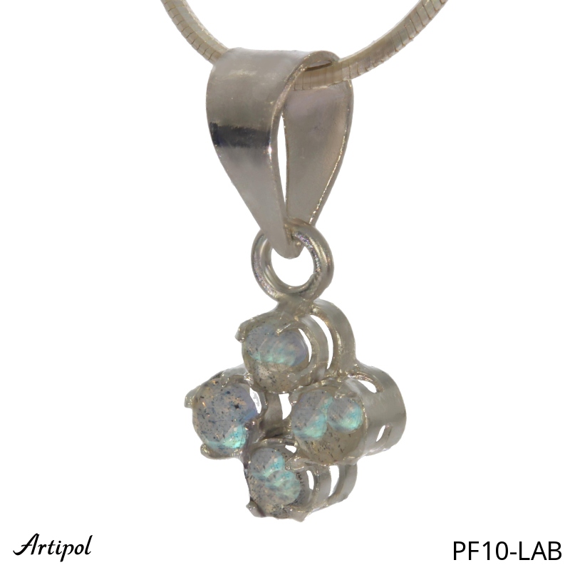 Pendant PF10-LAB with real Labradorite