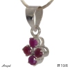 Pendant PF10-R with real Ruby