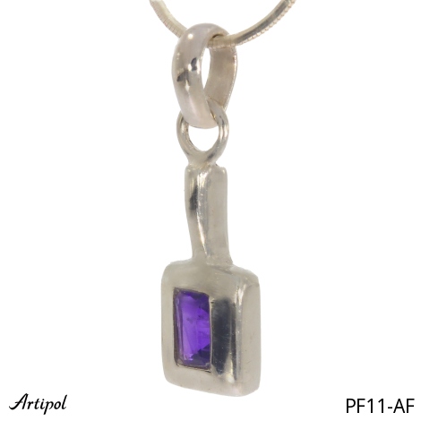 Pendant PF11-AF with real Amethyst