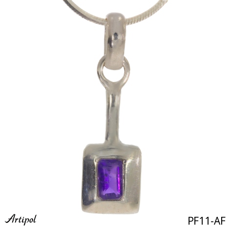 Pendant PF11-AF with real Amethyst