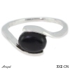 Bague 3002-ON en Onyx noir véritable
