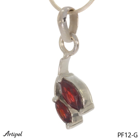 Pendentif PF12-G en Grenat véritable