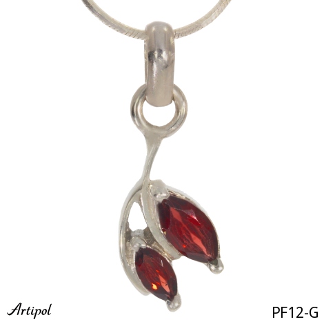 Pendentif PF12-G en Grenat véritable