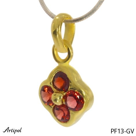 Pendentif PF13-GV en Grenat véritable