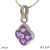 Pendentif PF13-AF en Améthyste véritable