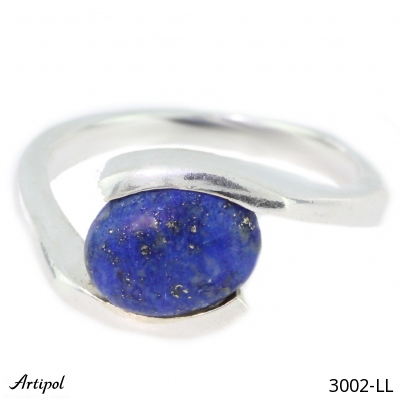 Ring 3002-LL with real Lapis lazuli