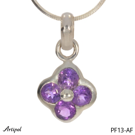 Pendentif PF13-AF en Améthyste véritable
