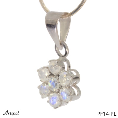 Pendant PF14-PL with real Moonstone