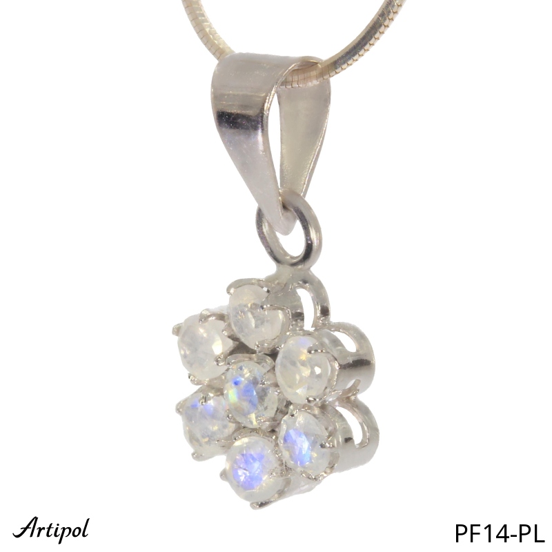 Pendant PF14-PL with real Moonstone