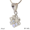 Pendant PF14-PL with real Moonstone